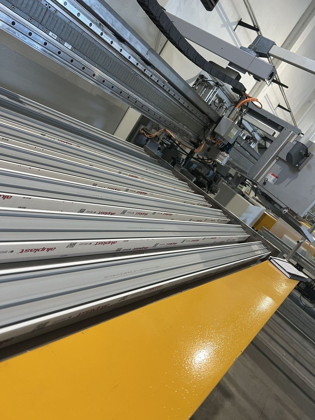 Fertigungsanlage im Werk